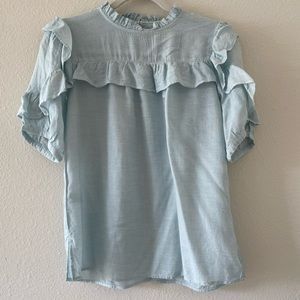 LOFT | Ruffle Blouse Shell